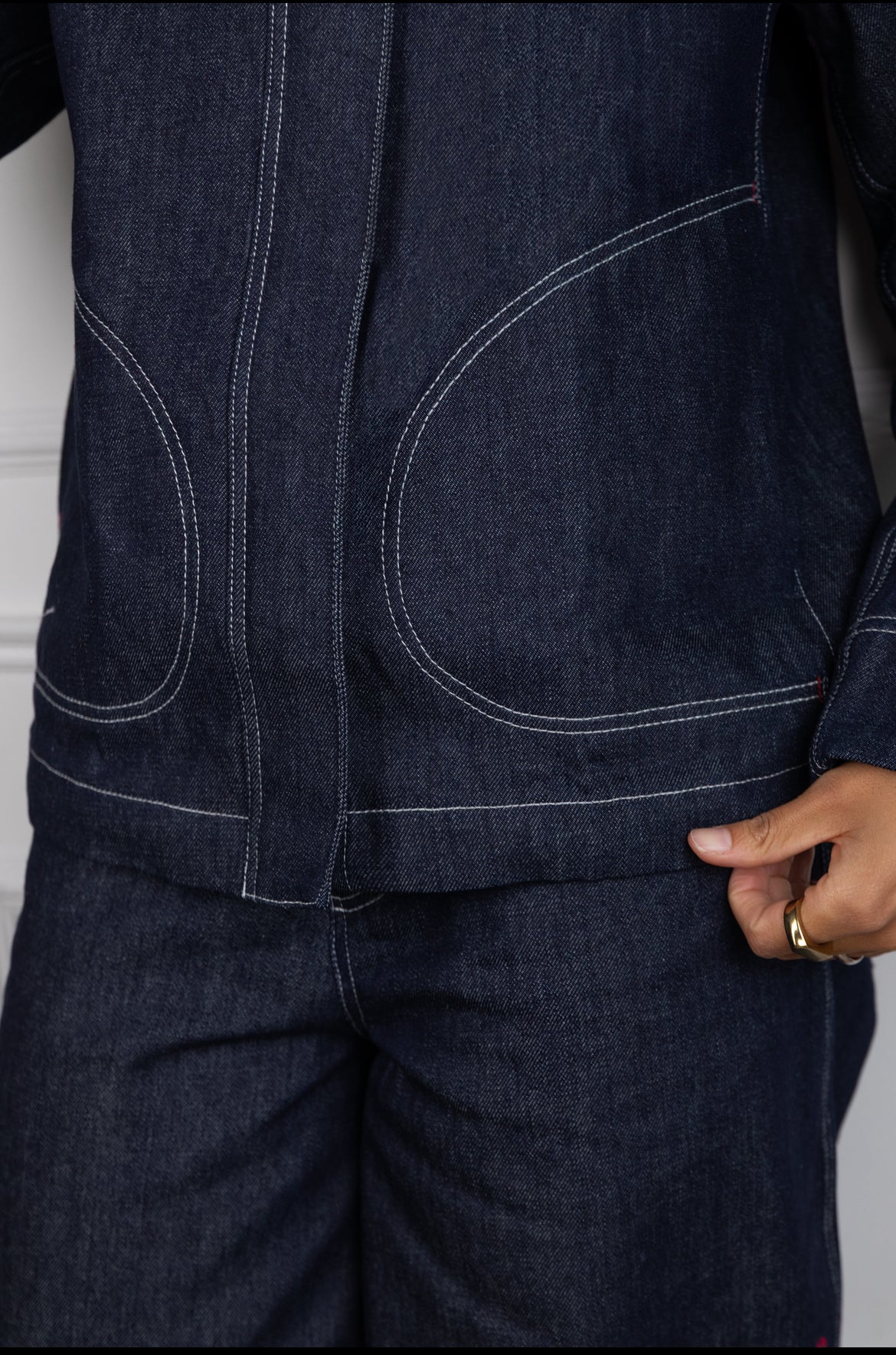 Nya Oversized Denim Set