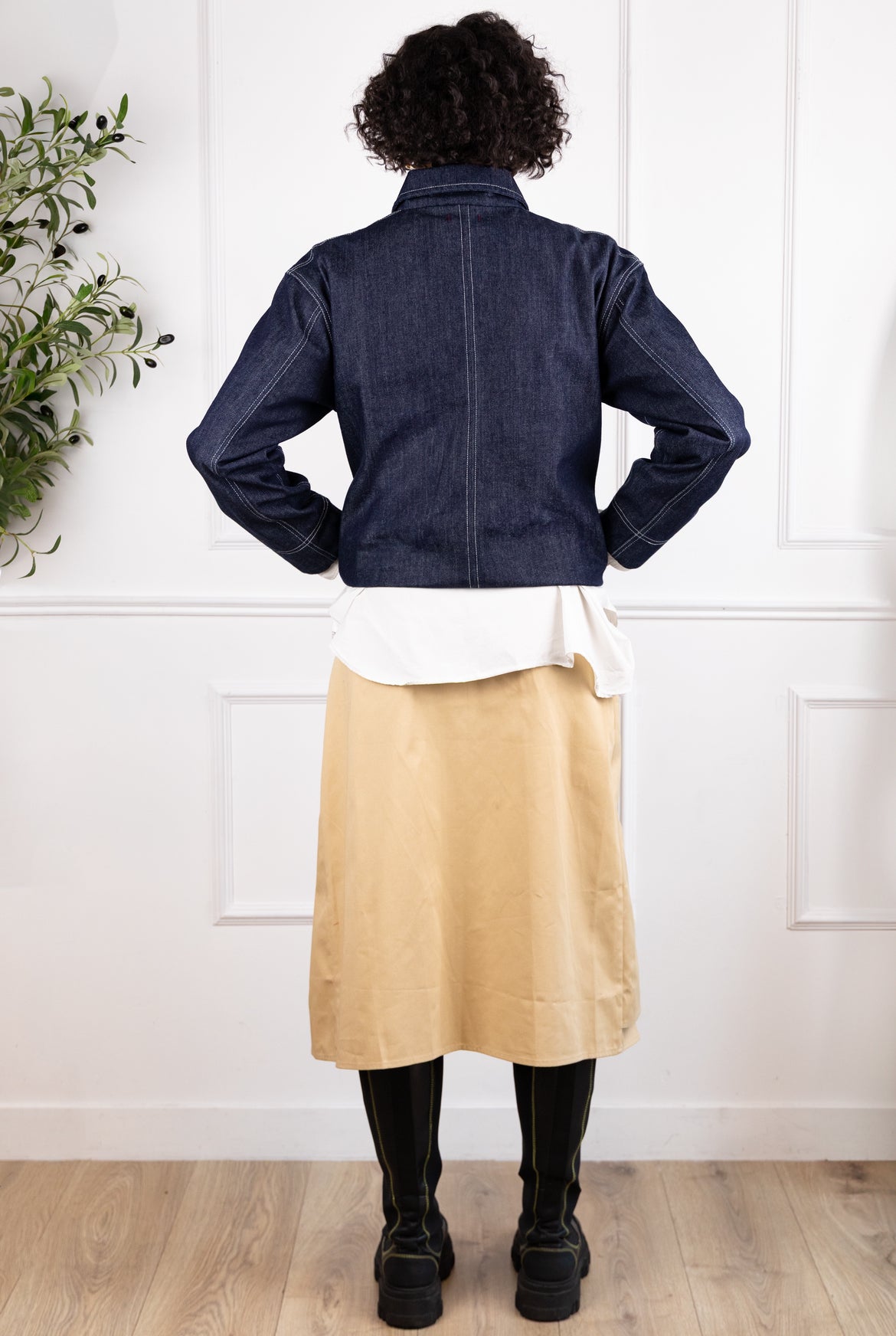 Nya Oversized Denim Jacket