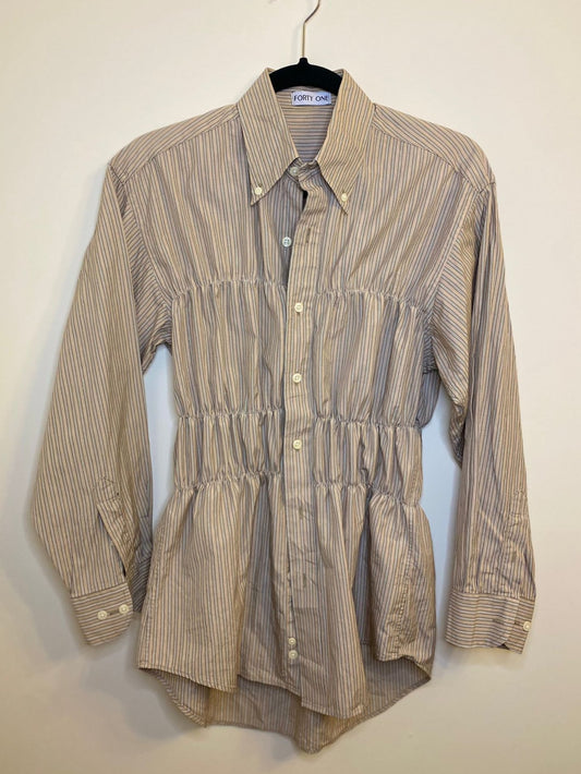 Limited Edition Rework Shirt - Camel Stripe